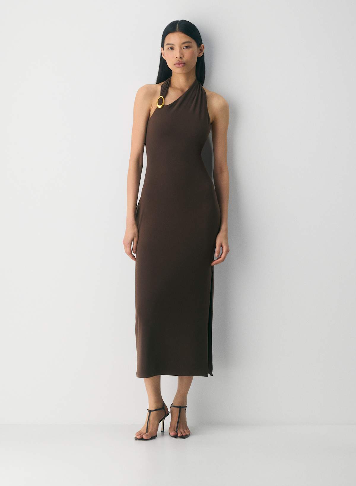 Smooth Matter Shadowplay Halter Dress