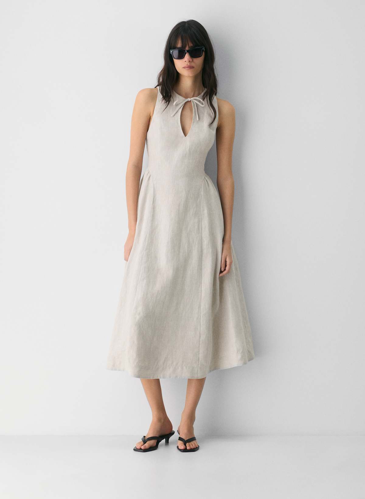 Countess Linen Dress - Image 2