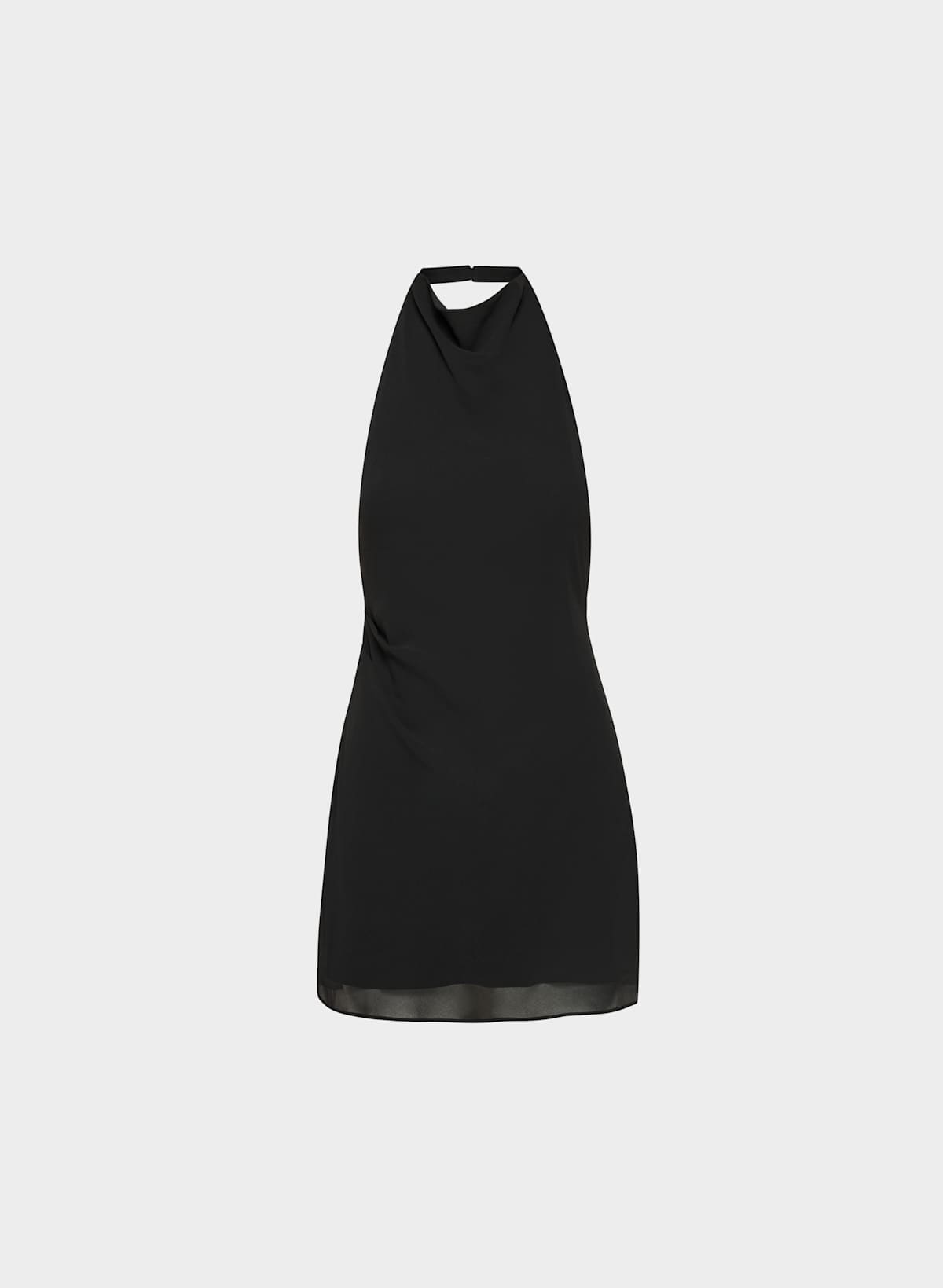 Fête Chiffon Audience Mini Halter Dress - Image 3