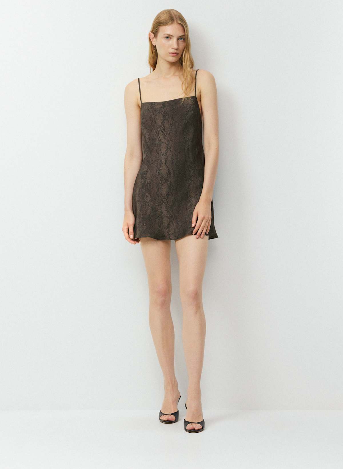 Confession Satin Dress - Image 3