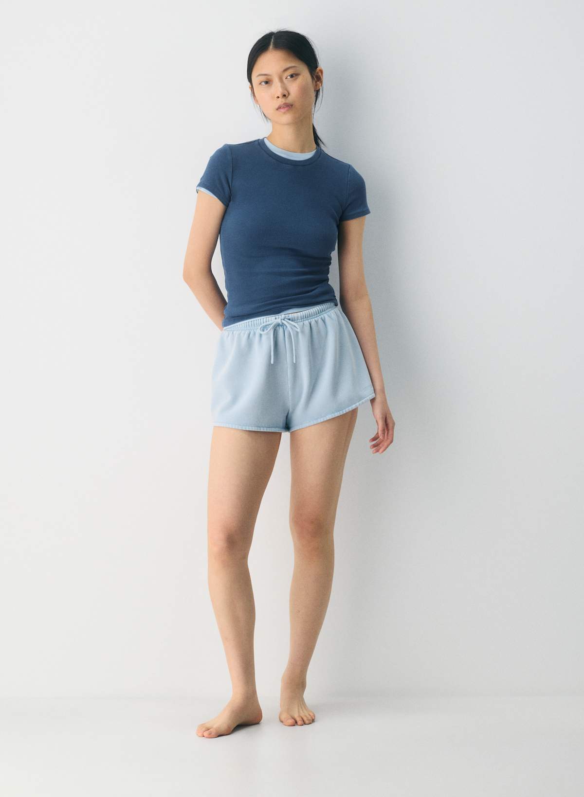 Cozy Sweatfleece Mega Flutter Micro Short