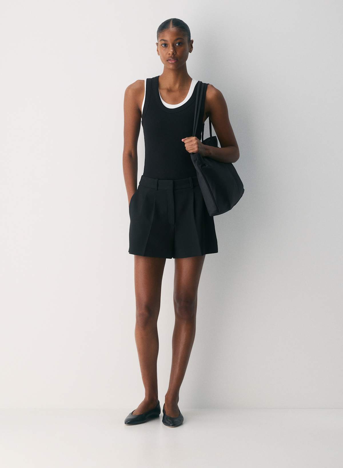 Pleated Mini Short - Eversential - Image 2