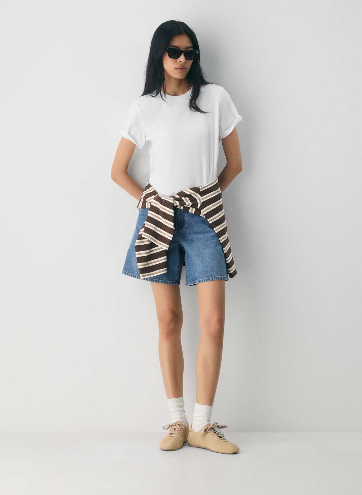 Sperry x Aritzia Slim Jogger - Suede Leather