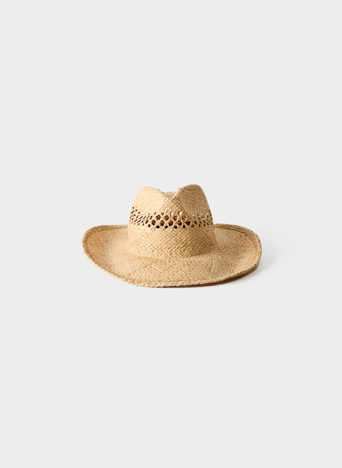 Bask Raffia Cowboy Hat