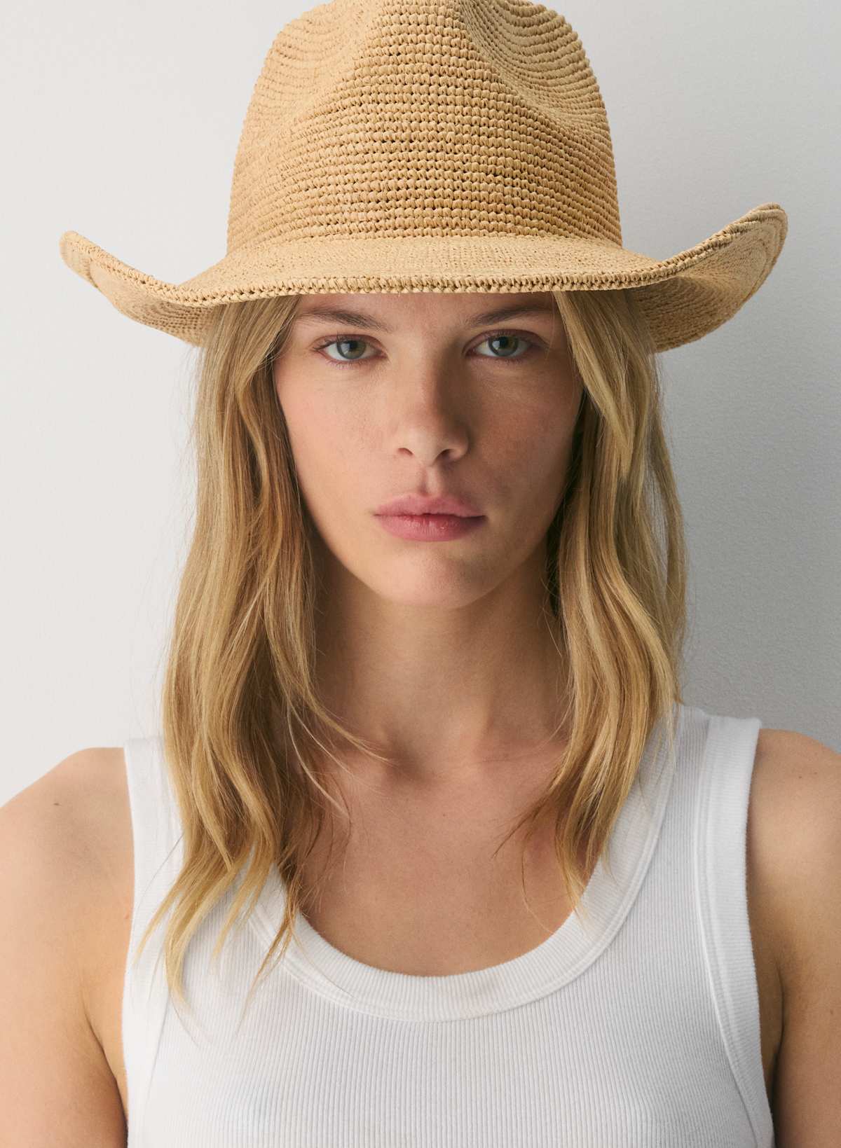 Lasso Raffia Cowboy Hat - Image 3