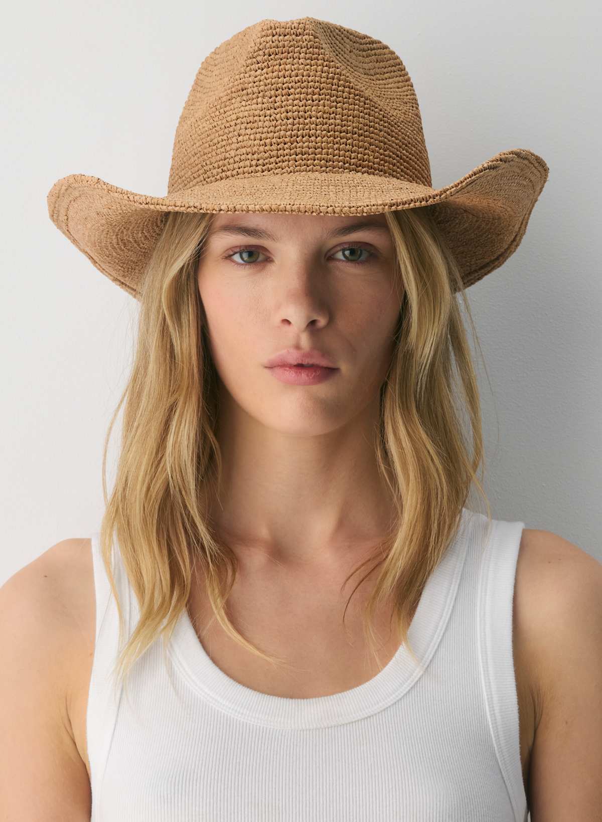 Lasso Raffia Cowboy Hat - Image 2