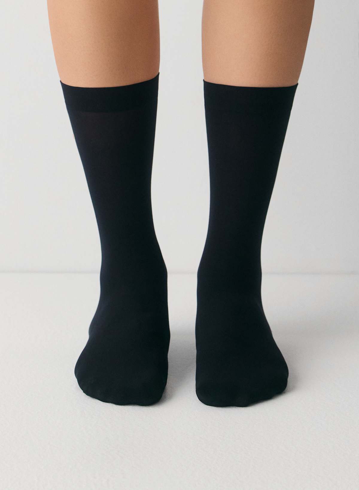 Dainty Semi-Sheer Crew Sock 3-Pack